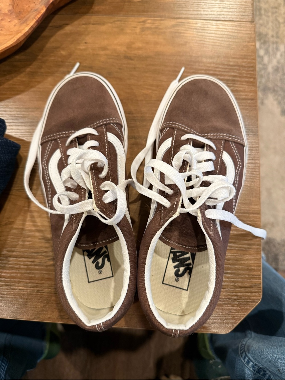 brown vans